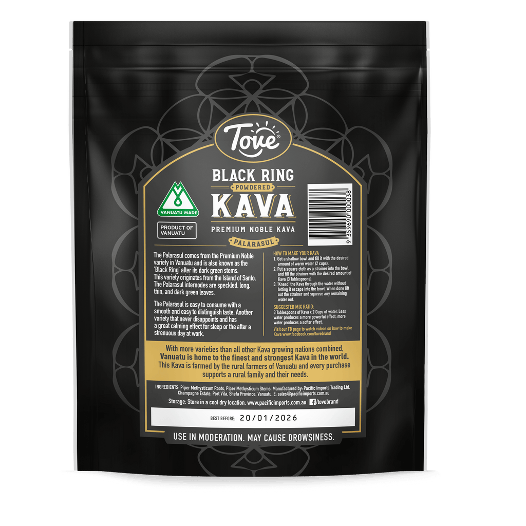 Black Ring Palarasul (Vanuatu Noble Grade)