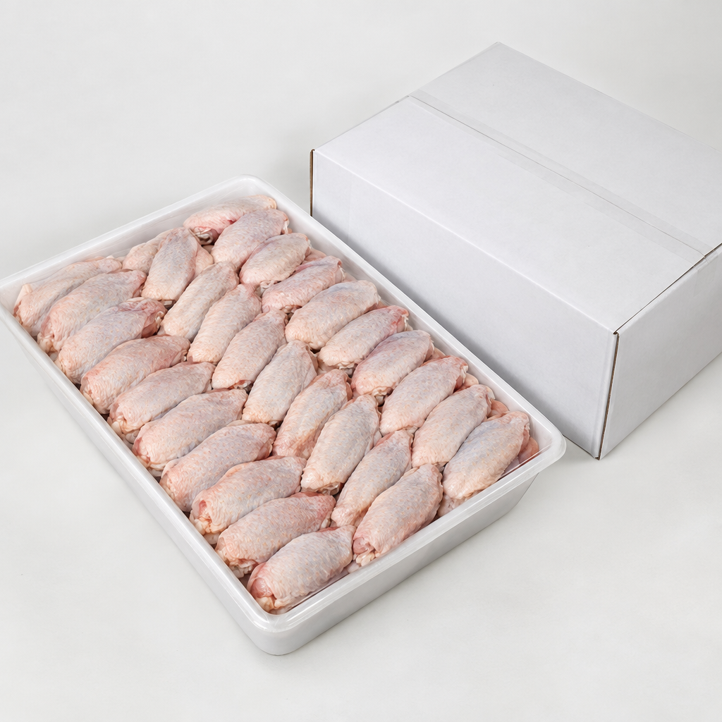 Illustrative image of layer chicken wings, 15kg cartons